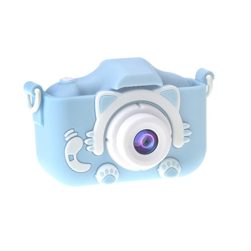 

2.0inch IPS Screen Mini Kids Digital Camera 1080P Dual Lens 2000W Video Recorder Educational Toys Birthday Gift