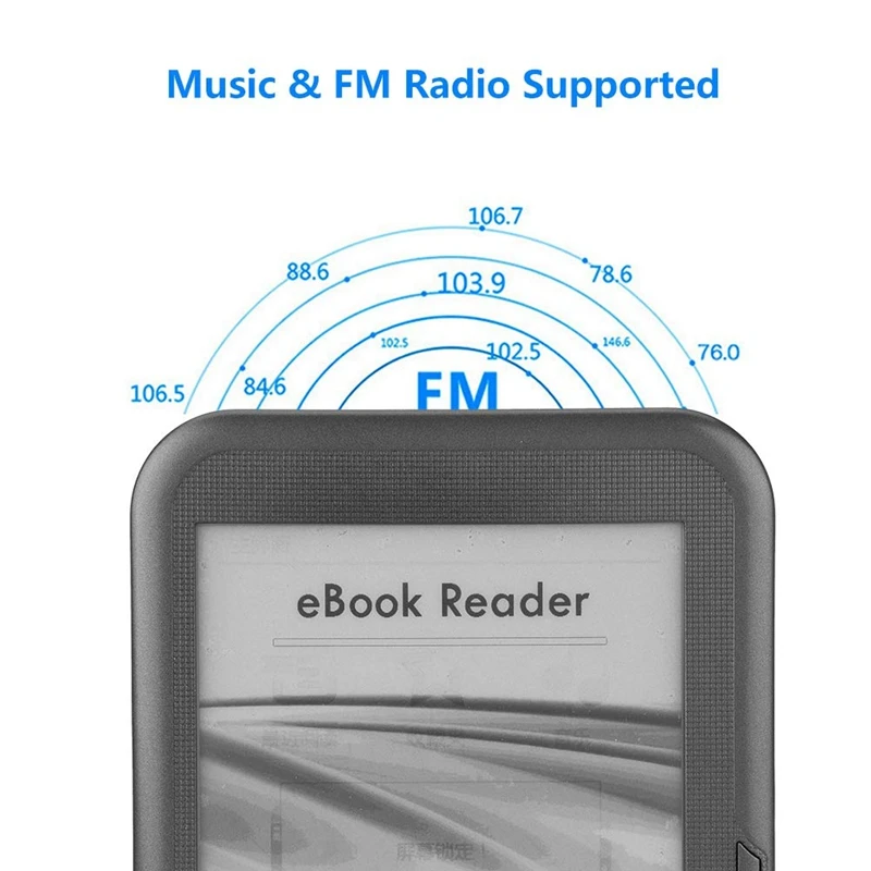 Hot 3C-BK-6006 E-Reader 6 Inch High-Resolution Display E-Ink Resolution 800 x 600 E-Book Reader with 8 GB Memory | Электроника