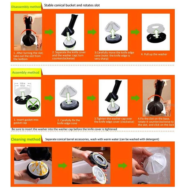 

Home Ice Cream Maker Make Ice Cream Sorbets, Portable Household Use Electronic Frozen Yogurt Machine with Countdown Timer