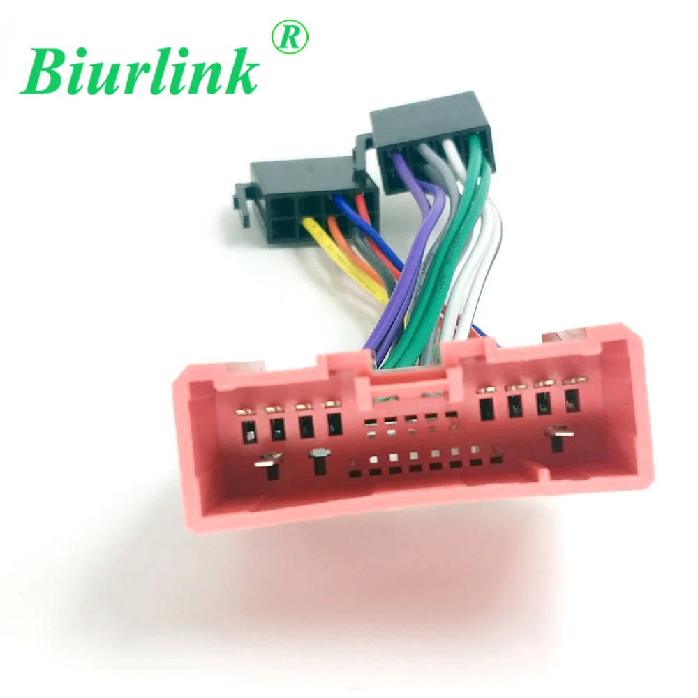 Biurlink автомобильный радиоприемник стерео CD разъем ISO провод кабель жгут проводов