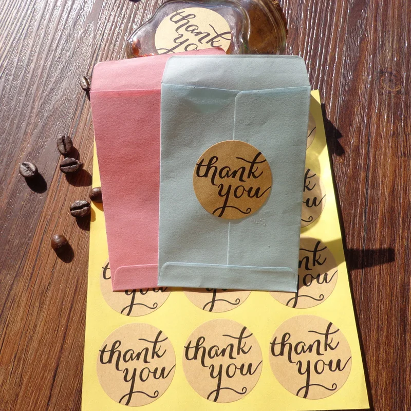 102 шт. крафт-наклейки печать крафт-бумага герметизирующая наклейка 3 8 см