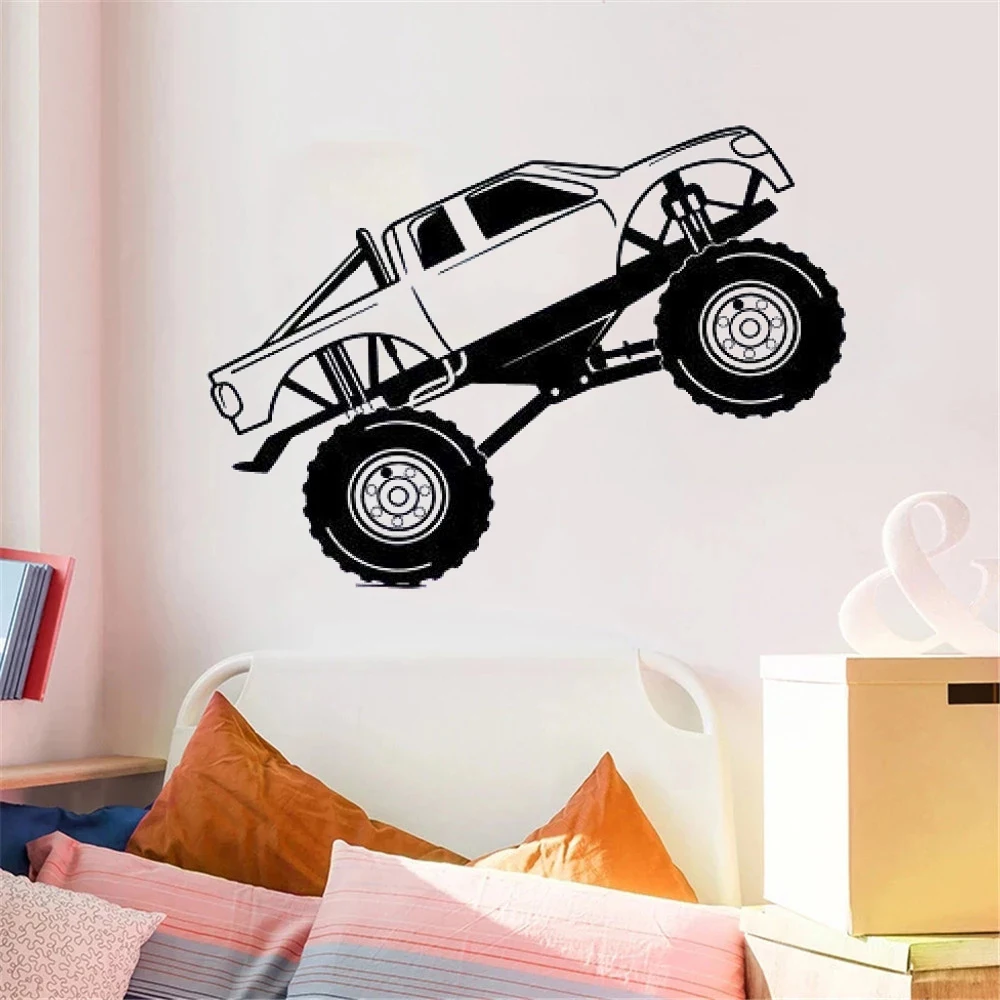 

Modern Mountain Bike Wall Stickers Cars Decor For Livingroom Decoration Decals Vinyl Bedroom Home Accessories Murals DW12763