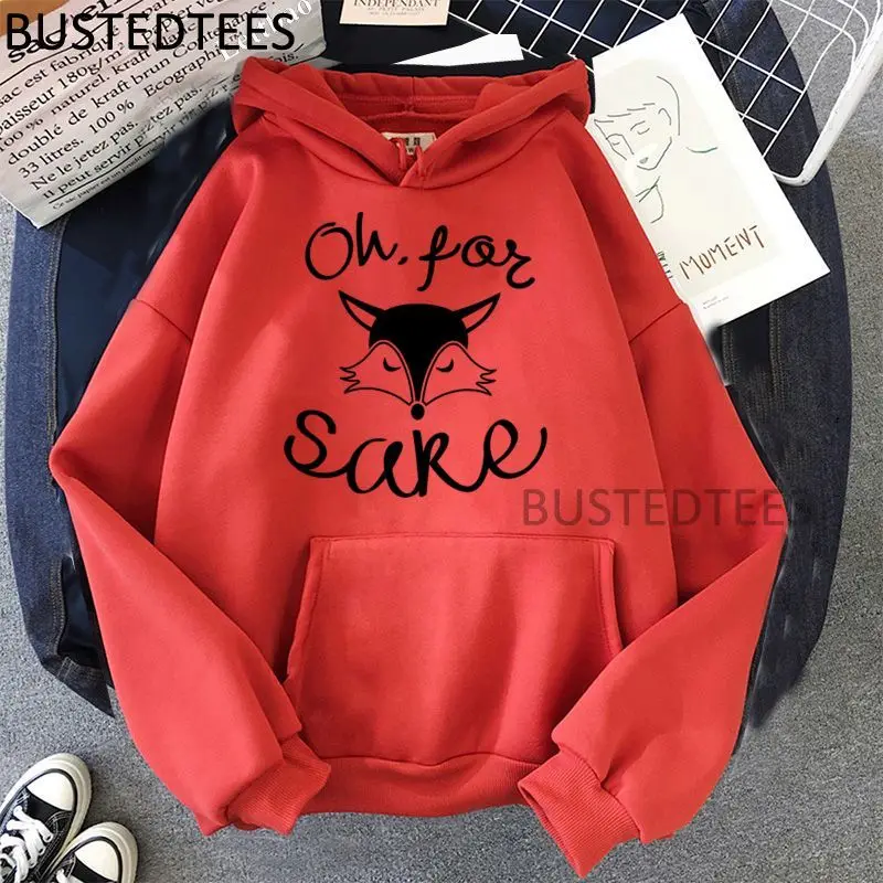 

Oh For Fox Sake Vintage New Design Hoodies 2021 Fashion Aesthetic Hoodies Long Sleeved Soft Hoodies Streetwear Sweatshirts