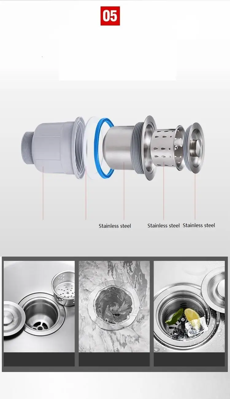 Dissipador Keuken Gootsteen Torneira Gourmet Acero Inox кухня Куба де Cocina Fregadero Pia Cozinha мойка овощей