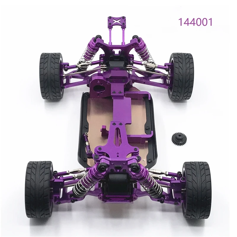 Металлический противоударный бампер для Wltoys 124019 124018 144001 RC автомобильные