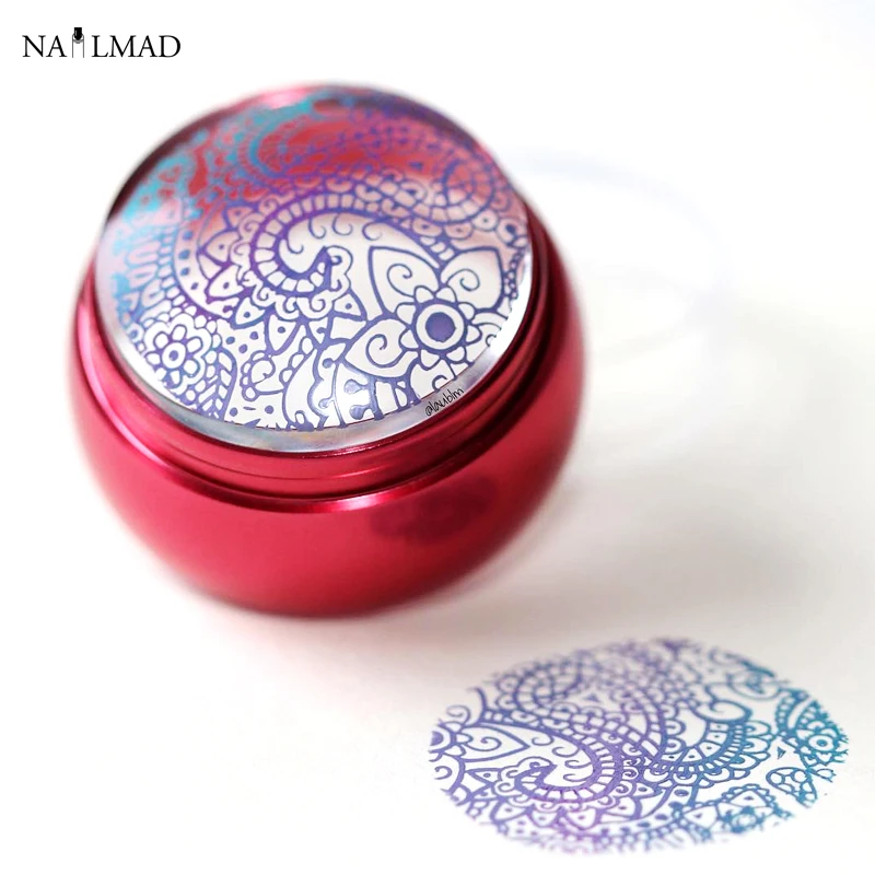 Прозрачный желеобразный стемпер 2 шт./компл. 3 6 см мягкий для ногтей силиконовый