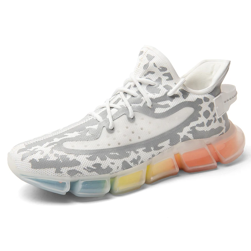 Новая летняя дышащая повседневная универсальная спортивная обувь для бега с