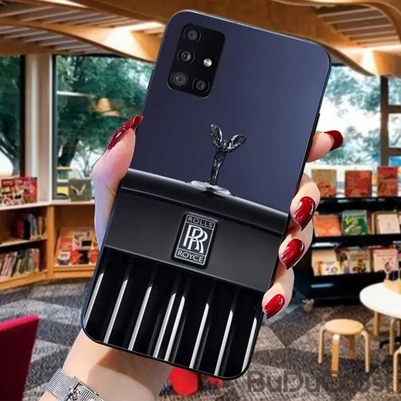 

Rolls Luxury Car Brand Phone Case For Samsung Galaxy A7 8 2018 6 8 Plus A9 2018 A10 20 30 40 50 70