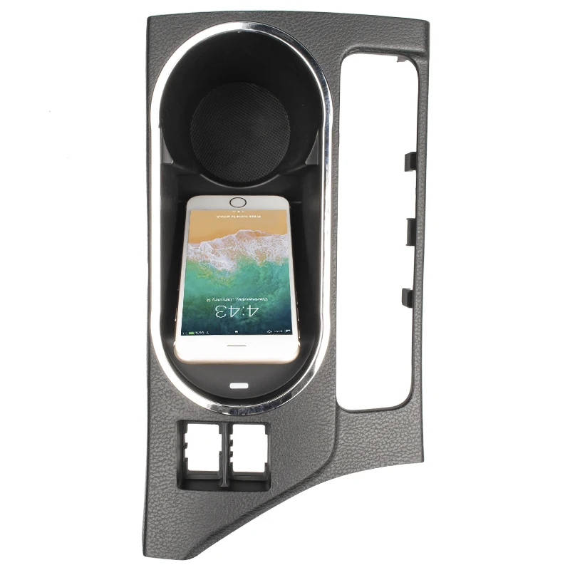 Беспроводное зарядное устройство для телефона Toyota Corolla 2017-2018 подстаканник чашки