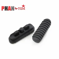 for bmw r1200gs 05 13 f650gs 01 07 r1100gs motorcycle front footpeg plate footrest rubber extended