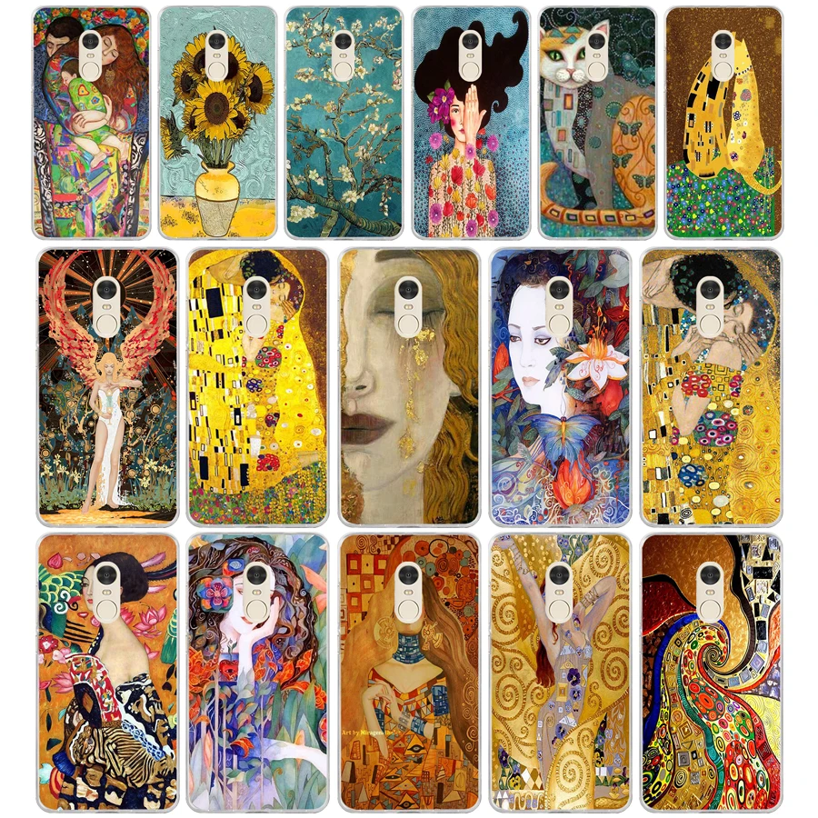 097FG the kiss Gustav Klimt мягкий силиконовый тпу чехол для телефона xiaomi redmi 7 7a note 4A 4X 6 Pro 6A