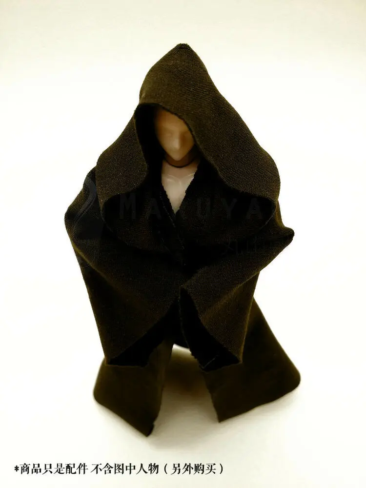 [Только плащ] плащ в масштабе 1:12 с кофейным плащом ДЛЯ Bandai SHF figma мужская кукла (без