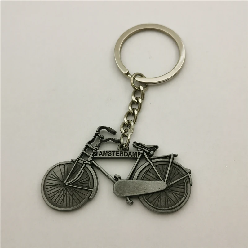 

The Netherlands Bicycle Keychain Holland Souvenir Key Chain Amsterdam