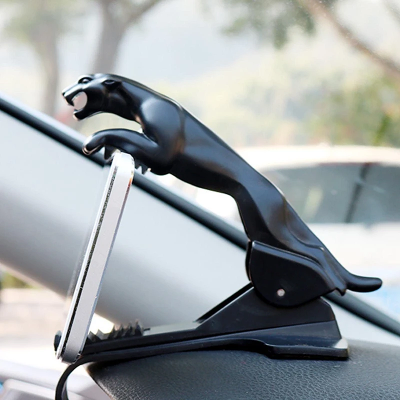 

Car Leopard Dashboard Phone Holder 360 Degree Phone Mount Clip Stand Bracket car phone holder GPS bracket For all phone