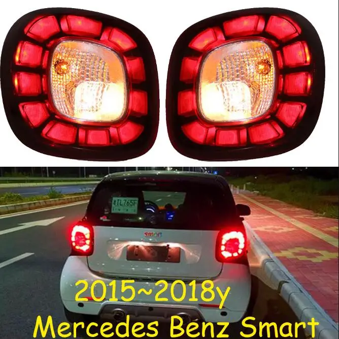 LED Taillight Автомобильный bupmer головной светильник для Mercedes Benz умный головной светильник автомобильные аксессуары светодиодный противотуманный умный задний светильник - Цвет: LED Taillight