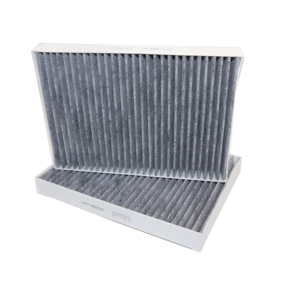 

2Pcs Car Cabin Air Filters For MERCEDES-BENZS-CLASS (W221)2005 2006 2007 2008 2009 2010-2013 2218300018 CUK2722-2 2218300718