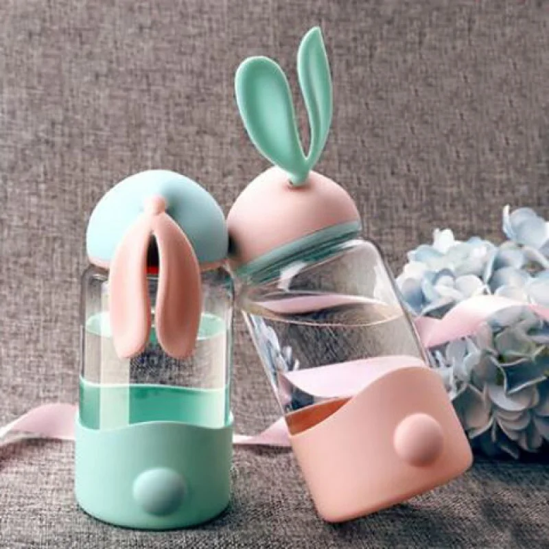 

Girls' water cup cup student water cup summer girl's heart water cup thermal insulation water cup glass plastic tumbler