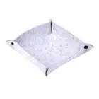 RXBC Войлок игральные кости DND лоток Настольная игра складная коробка для хранения ключ кошелек для монет разное бункеры