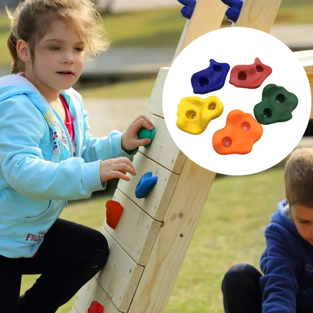 1 шт. Детская уличная игровая площадка пластиковая скалолазание вмещает