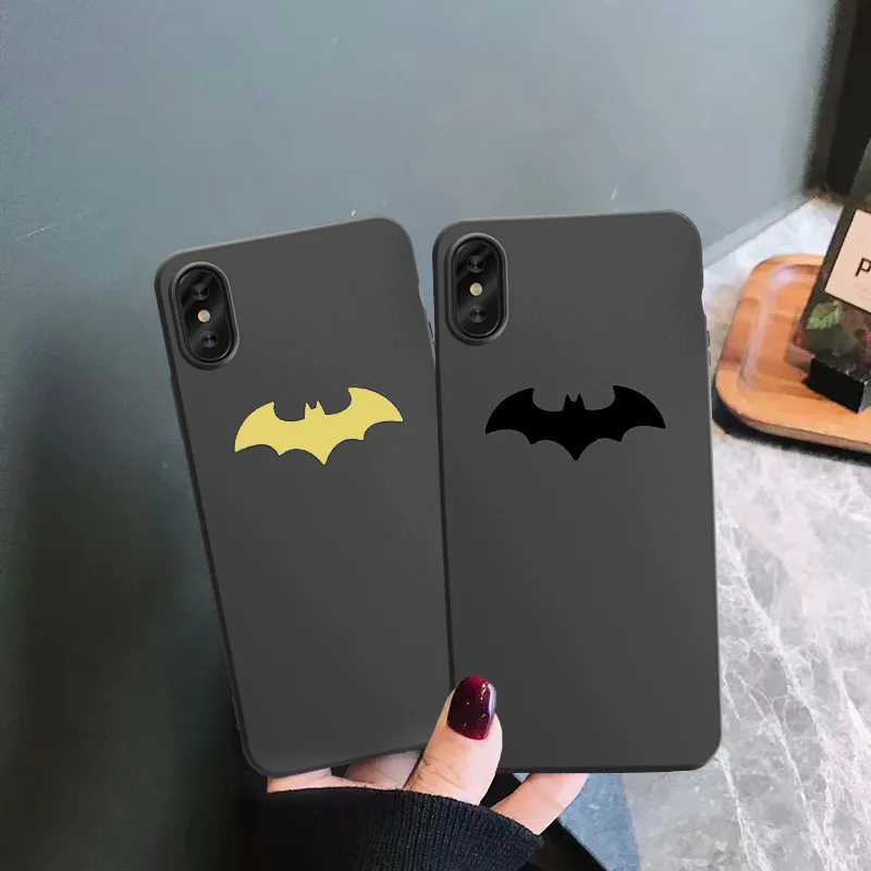 Чехол для телефона с изображением героев мультфильма «Бэтмен» для iPhone XS MAX 11Pro XR X 7 8 6s Plus Super Hero, мягкая Матовая силиконовая задняя крышка, тонкий Чехол