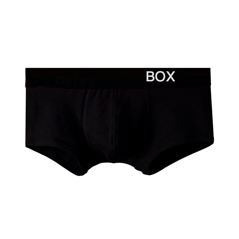4Pcs/lot Cotton LOGO Sexy Man's underwear Boxer Shorts Comfortable 2021 New Mens Boxershorts Underware Boxers Bikini Long boxer | Мужская