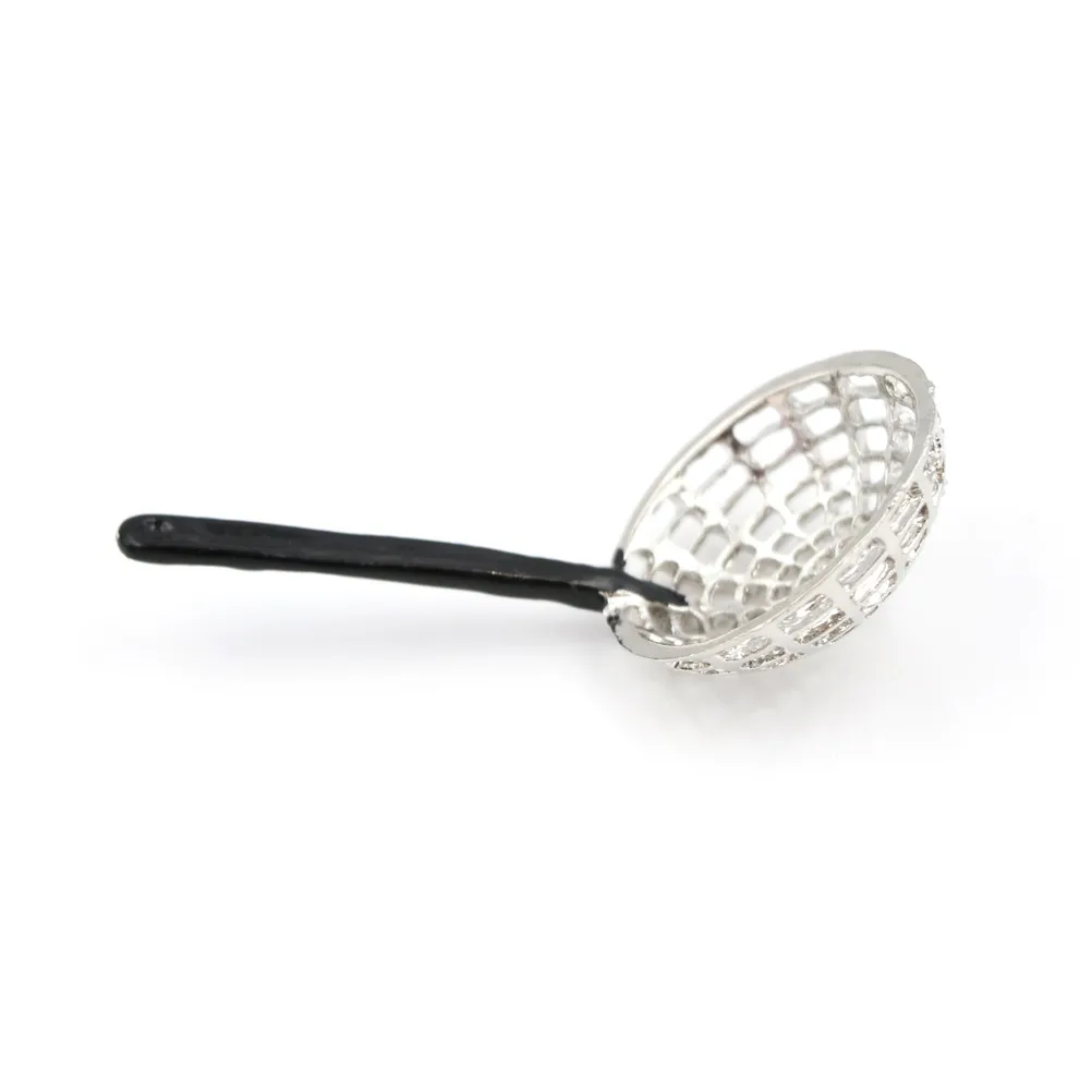 

Kitchen 1:12 Length 5cm Micro Metal Colander Doll House MiniatureKitchen Decor Simulation Toy