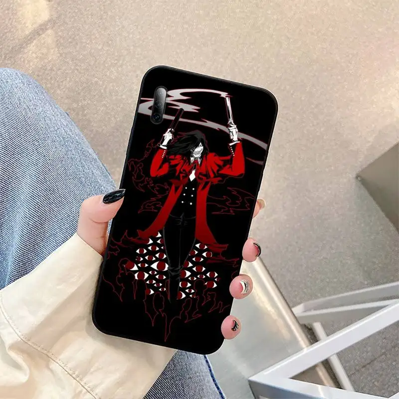 

Anime Hellsing Phone Case For Xiaomi pocophone F1 mi10lite 5 8se pro note2 3 6 8explorer 9t a2lite Cover Fundas Coque