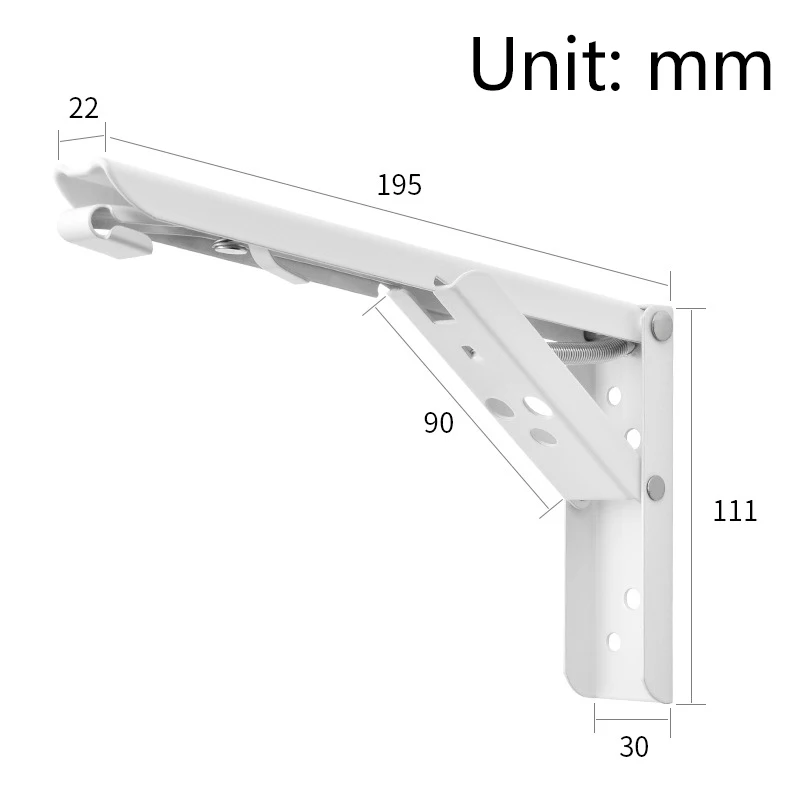2 шт. стабильный многоцелевой складной стеллаж Настольный кронштейн стальной
