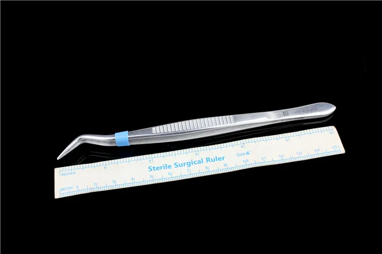 JZ стоматологический инструмент 304 нержавеющая сталь медицинский Изогнутый