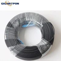 100m sc upc to sc upc ftth fiber single mode simplex single core branch cable jumper with 3 steel wires