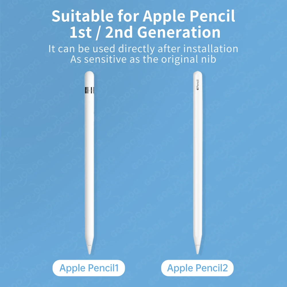 8 шт. наконечники для карандашей Apple чехол наконечник первого/второго поколения 2B