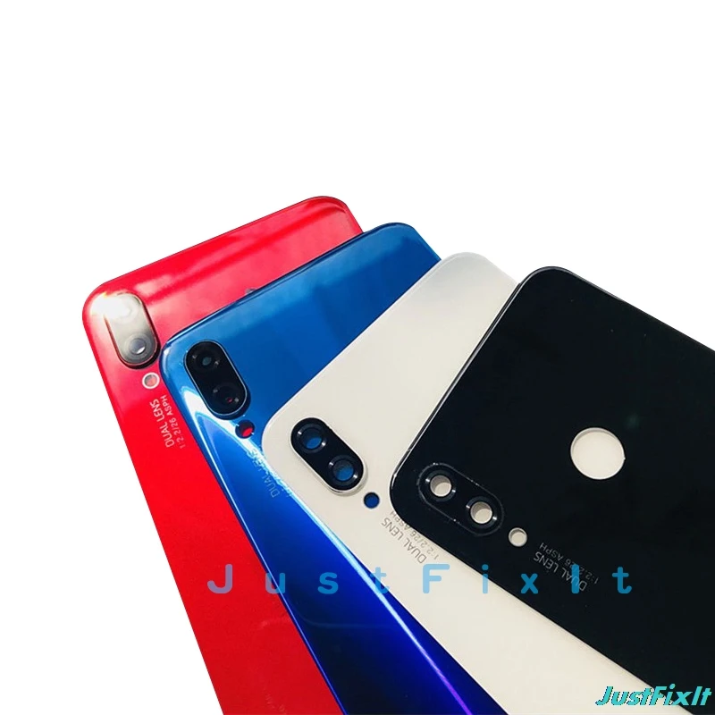 Для huawei Nova 3i Задняя стеклянная крышка батарейного отсека задняя дверь корпус панель для huawei Nova 3i Задняя стеклянная крышка