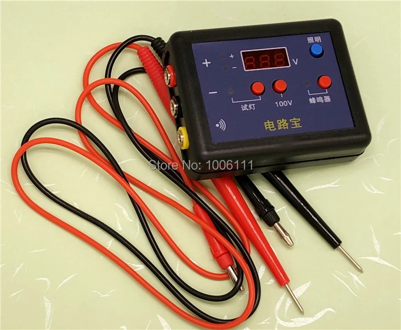 

Automobile Vehicle Circuit Tester Tool 12V 24V Multi-function Auto Electrical Circuit Maintenance Multimeter