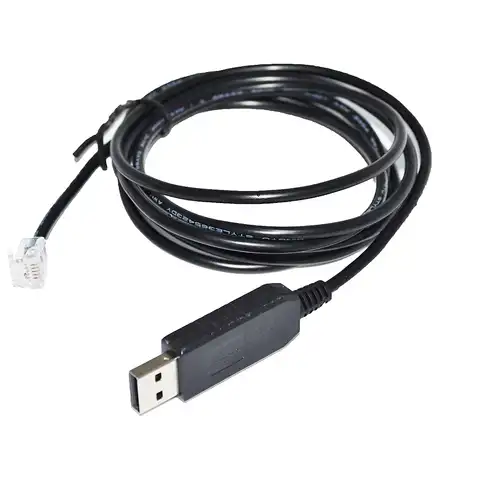 Промышленный чип FTDI FT232RL USB UART TTL 3V3 к адаптеру RJ11 RJ12, кабель управления ПК для скайтчерного фотоустройства, крепление к EQMOD KABLE