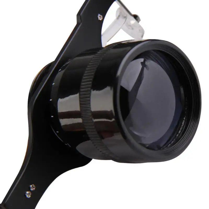 

New 10x34 Glasses Fishing 66g Ultralight Hand Free Binoculars Telescope