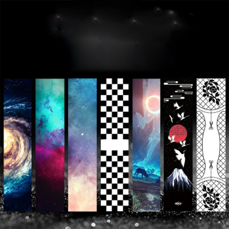 Профессиональный Скейтборд Griptape модный анимационный нескользящий скейтборд