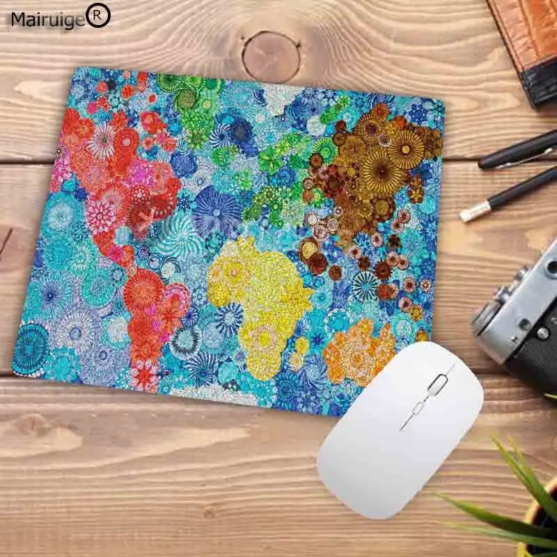 180mmX220mmX2mm Mairuige, большая рекламная акция, коврик для компьютерной мыши, маленький размер, 180X220X2 мм, Карта мира, печать, PC коврик для мыши, гладкий, мягкий, противоскользящий - Цвет: 180mmX220mmX2mm