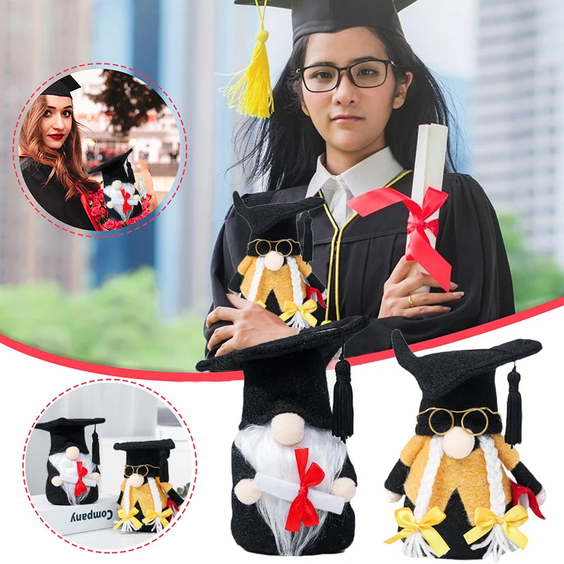 

Graduation Gnomes Plush Grad Swedish Tomte Nisse Plush Gnome for Graduation Decorations Graduation Ceremony Gift Class P7Ding