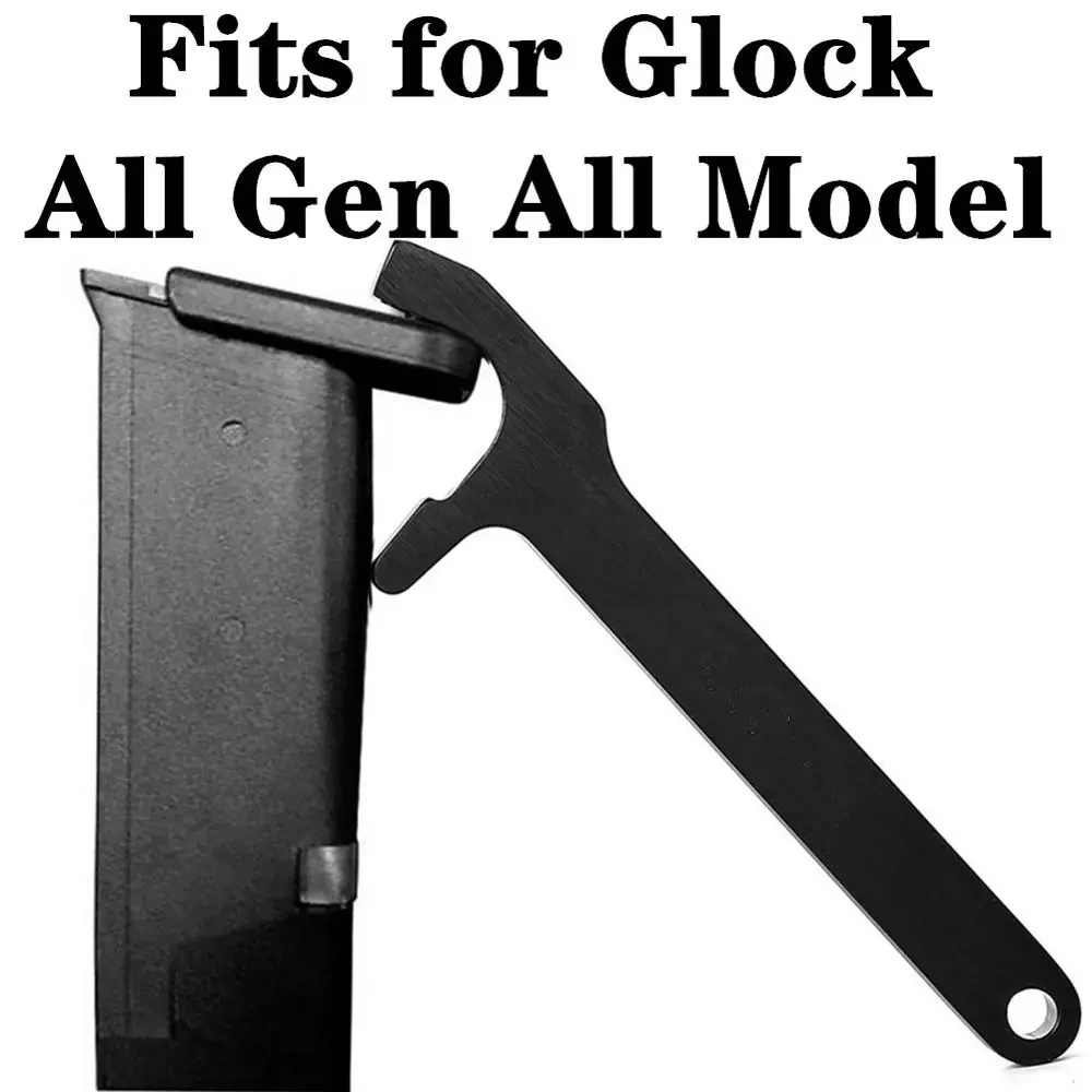 

Журнал пластина разборки инструмент для удаления Glock 17 мм 19 мм 20 мм 21 25 26 43 Mag для крепления на руке для разборки инструмент Аксессуары