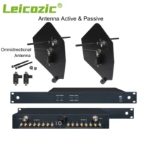 leicozic omnidirectional uhf antenna distributor system 8 channel amplifier rf signal enhancer booster shark fin 470 960mhz