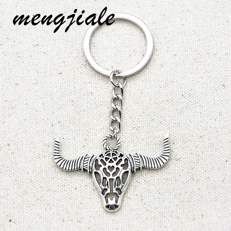 Новинка модный брелок полый бык голова сделай сам ювелирные изделия