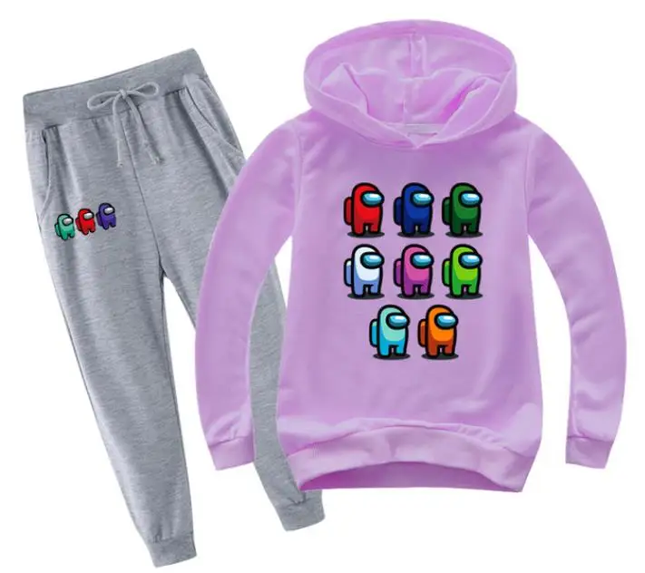 

Baby Clothing Sets Kids Sport Suits Hoodies Top +Pants Set Children 2-14 Years Birthday Suit Boys Girl Tracksuits