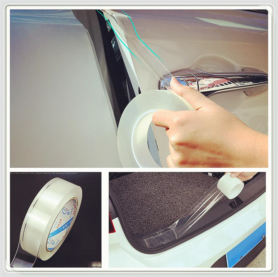 Автомобильная Двусторонняя наклейка на дверь лента для Renault Alaskan Trezor Talisman Kwid Espace