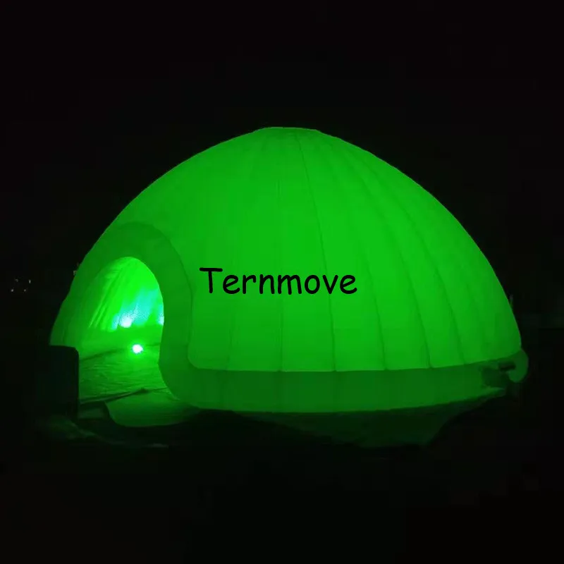Kaufen Riesen LED Beleuchtung Aufblasbare Kuppel Zelt Für Party Dekoration Aufblasbare Festzelt Spielzeug Zelt Für Hochzeit/veranstaltungen/kommerziellen Verwenden