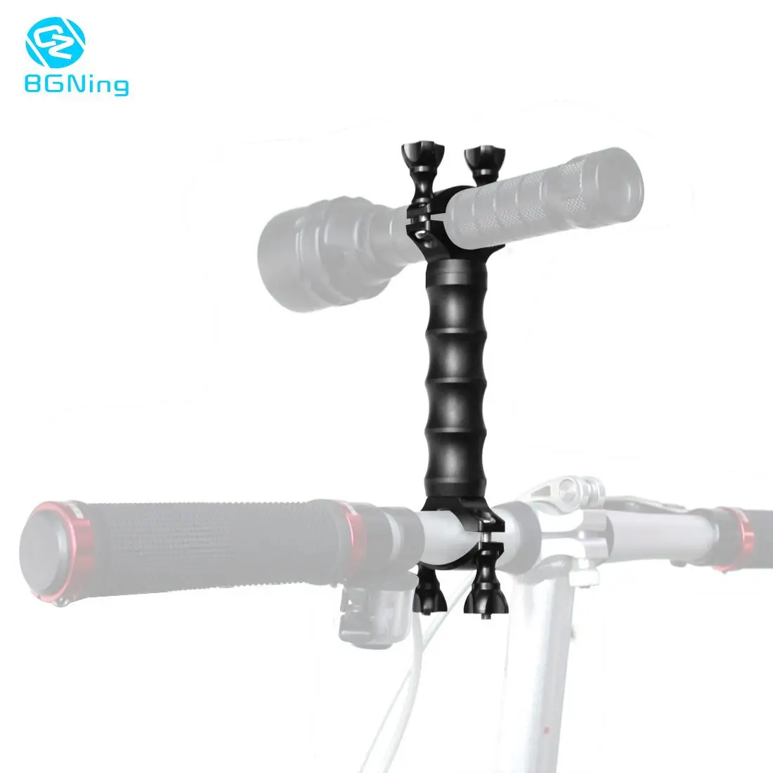 Сдвоенная велосипедная зажим для крепления на руле и под сиденьем велосипеда