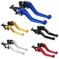 2pcs alloy motorcycle brake handle cnc motorcycle clutch brake lever handle high quality fit for motorbike modification
