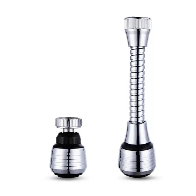 

360 Degree Adjustment Kitchen Faucet Extension Tube Bathroom Extension Water Tap Water Filter Foam Kitchen Faucet Accessories