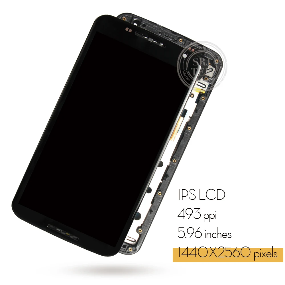 Протестированный 5 96 &quot2560x1440 дисплей для Google Motorola Moto Nexus 6 XT1100 ЖК с сенсорным