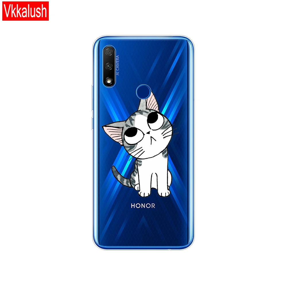 80354 Для Honor 9X Global чехол Honor 9X Premium чехол Силиконовый ТПУ мягкий чехол для телефона для huawei Honor 9X Premium STK-LX1 бампер - Цвет: 80354