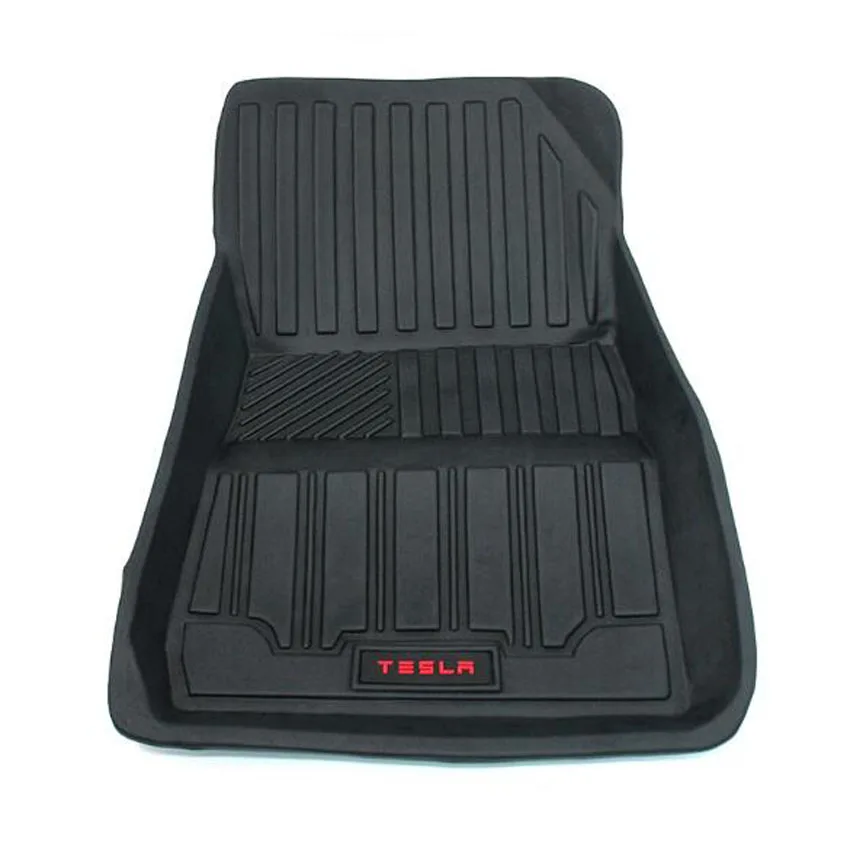 Коврик для ног Tesla Model 3 водонепроницаемый нескользящий напольный коврик из
